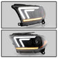 Spyder Dodge Durango 11-13 Halogen Model Only Projector Headlights - Black PRO-YD-DDU11SI-BK