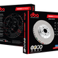 DBA 24-26 Ford Mustang (390mm Front Rotor) Rear 5000 Series Slotted Rotor (w/Black Hat)