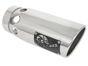 aFe Large Bore-HD 3in 409-SS DPF-Back Exhaust System w/ Polished Tip 14-19 RAM 1500 V6 3.0L (td)