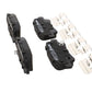 Brembo OE 21-23 Hyundai Kona/19-24 Kona Electric/19-21 Veloster Low-Met Brake Pad - Rear