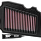 K&N 1987-2014 YAMAHA T2200 Replacement Air Filter