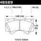 Hawk LTS Street Brake Pads