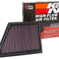 K&N 2016 Cadillac CT6 V6 3.0L F/I (Right) Drop In Air Filter