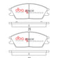 DBA 86-14 Hyundai Front Race Brake Pads