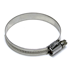 HPS Stainless Steel Embossed Hose Clamps Size 10, 10pcs Pack, 3/4" - 1-1/8" (19mm-28mm)