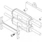 ScienceofSpeed Billet Dual AEM Wideband Bracket Kit 1991-2005 Acura / Honda NSX