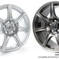 ScienceofSpeed Forged 2002 NSX Style Wheel Set  - BMW Silver 17x9.0 +45 5x114.3
