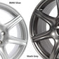 ScienceofSpeed Forged 2002 NSX Style Wheel Set  - BMW Silver 17x9.0 +45 5x114.3