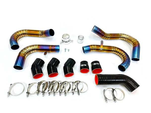 ETS Front Mount Intercooler Piping Kit Anodized Burned Titanium 2022-2023 WRX