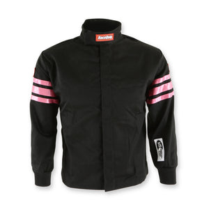 RaceQuip Pink Trim SFI-1 JR. Jacket - Kids Small