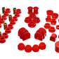 Energy Suspension 91-02 Saturn S Series Coupe/Sedan/Wagon Red Hyper-Flex Master Bushing Set