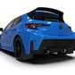 Rally Armor 23-24 Toyota GR Corolla Black Mud Flap w/Light Blue Logo