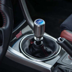 GrimmSpeed Swap-Top Shift Knob Caps - Checkered Blue