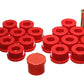 Energy Suspension Control Arm Bushings - Rear - Red