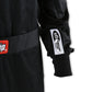 RaceQuip Black Chevron-1 Suit - SFI-1 3XL