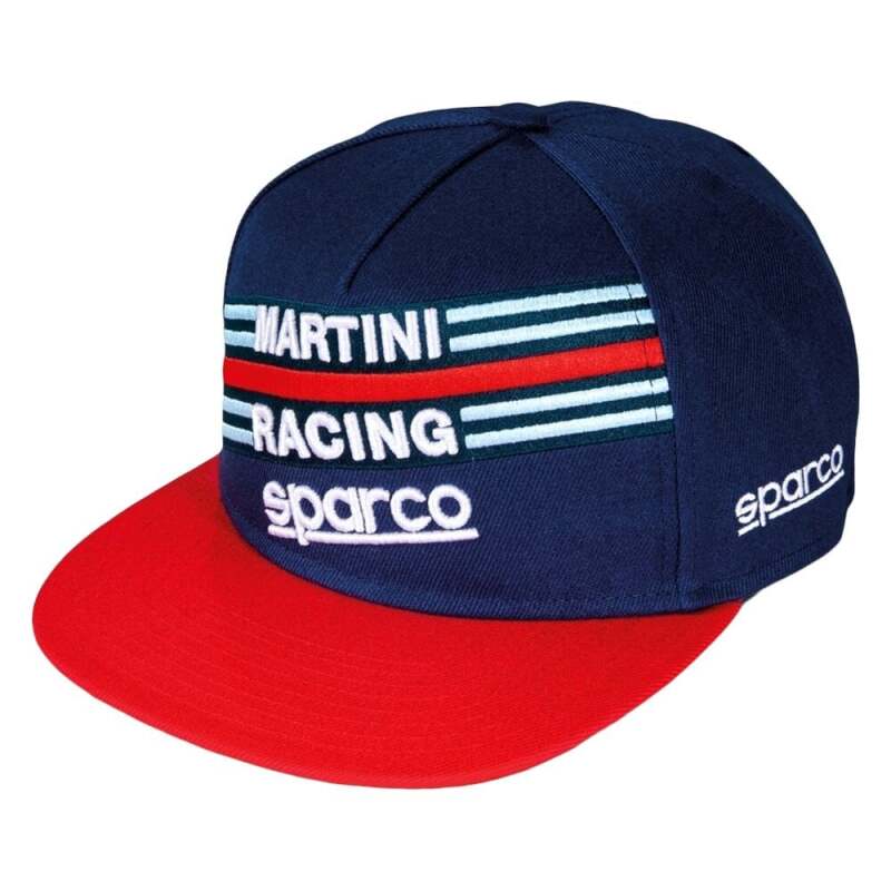 Sparco Flat Cap Martini-Racing Navy