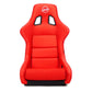 NRG FRP Fiber Glass Bucket Seat (Red) - XLarge