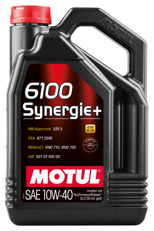 Motul 5L Technosynthese Engine Oil 6100 SYNERGIE+ 10W40 4X5L