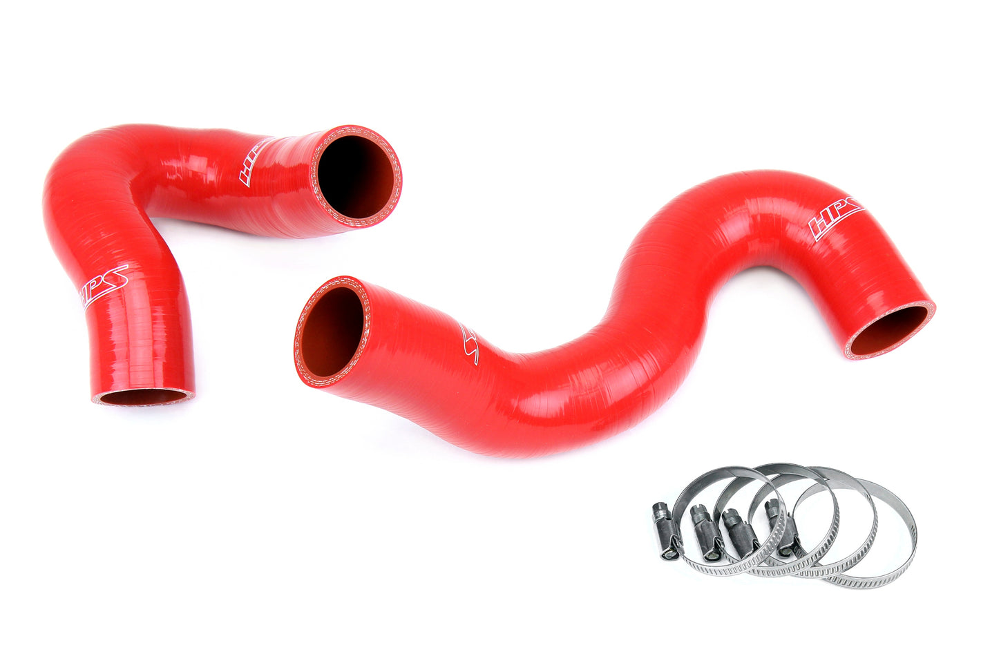 HPS Performance Silicone Hose Kit - Radiator Hose 57-1968-RED