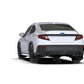 Rally Armor Black UR Mud Flap w/White Logo 2022-2024 Subaru WRX