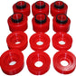 Energy Suspension 08-16 Ford F-250/F-350/F-450/F-550 Super Duty STD/Super Cab Red Body Mount Set