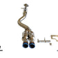 Invidia 22+ Toyota GR Corolla R400 Rolled Titanium Tip Cat-Back
