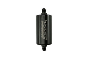Turbosmart 10um 6AN Inline Fuel Filter - Black