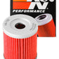 K&N Suzuki / Arctic Cat / Kawasaki / Yamaha 1.75in OD x 2.125in H Oil Filter