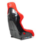 NRG FRP Fiber Glass Bucket Seat (Red) - XLarge