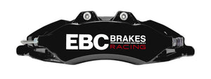 EBC Racing 17-21 Honda Civic Type-R (FK8) Black Apollo-6 Calipers 380mm Rotors Front Big Brake Kit