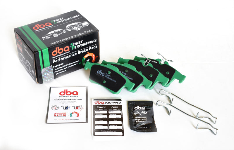 DBA SP500 Front Brake Pads Front Xtreme Performance Front Brake Pads 2017+ Civic Type-R FK8 / FL5 / 2023+ Integra Type-S / 2008-2017 STI / EVO X / 2013-2021 BRZ w/ Performance Package