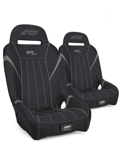 PRP GT/S.E. Suspension Seats Kit for Can-Am Maverick X3 (Pair) - Black & Gray