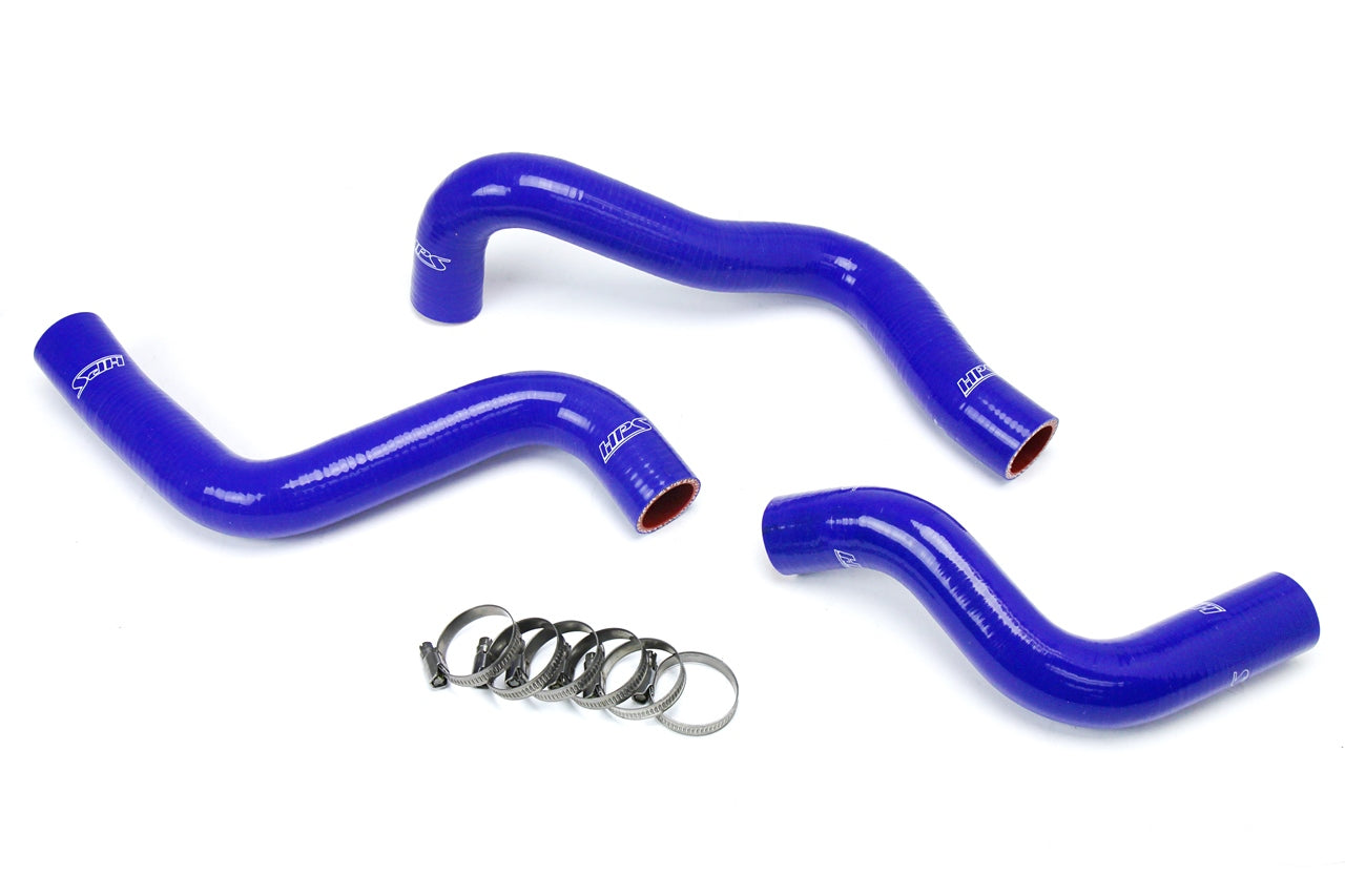 HPS Performance Silicone Hose Kit - Radiator Hose 57-1634-BLUE