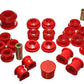 Energy Suspension 02-04 Acura RSX (includes Type S) Red Hyper-Flex Master Bushing Set