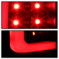 Spyder 07-13 GMC Sierra 1500 V2 Light Bar LED Tail Lights - Black (ALT-YD-GS07V2-LBLED-BK)