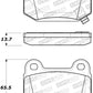 StopTech 03-06 Mitsubishi Lancer Sport Brake Pads w/Shims and Hardware - Rear