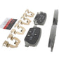 Brembo OE 20-24 Hyundai Palisade/19-20 Santa Fe/20-24 Kia Telluride PRIME Ceramic Brake Pad - Rear