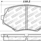 StopTech Performance 94-97/99-05 Miata w/Normal Suspension Front Brake Pads D635