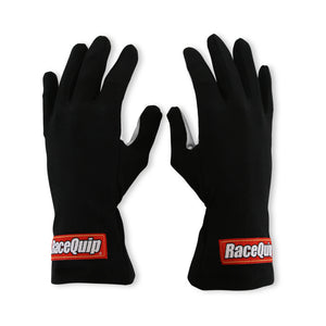 RaceQuip Black Basic Race Glove - Small