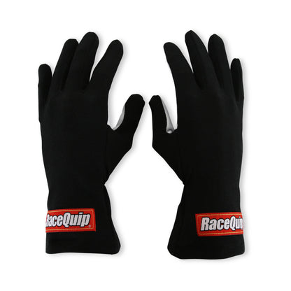 RaceQuip Black Basic Race Glove - Small