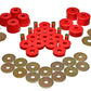 Energy Suspension Body Mount Bushing Sets - Red