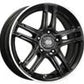 Enkei FD-05 18x7.5 5x100 53mm Offset 72.6 Bore Dia Black Machined Wheel