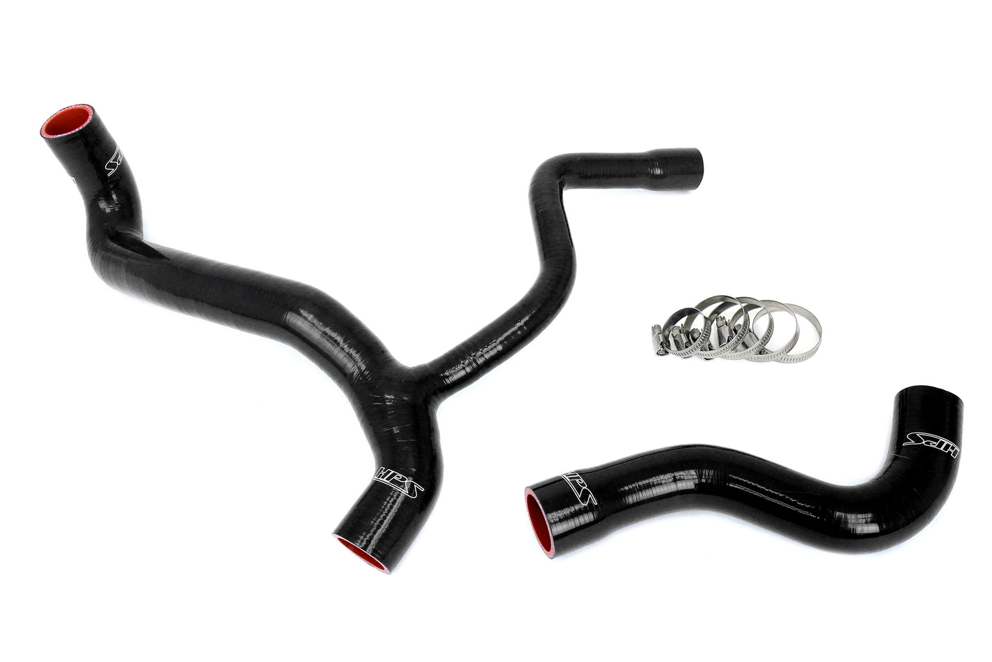 HPS Performance Silicone Hose Kit - Radiator Hose 57-2040-BLK