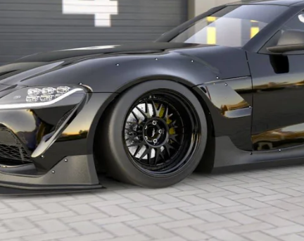 Rocket Bunny x Pandem V1.5 +70mm Front Fenders 2019-2025 Toyota GR Supra (For use w/ V1.5 Widebody)