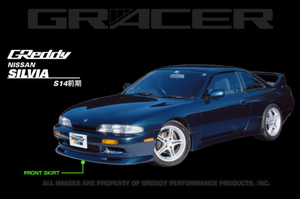 GReddy Gracer Urethane Front Lip Spoiler 1995-1996 Nissan 240SX