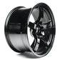 Gram Lights 57CR 19x10.5 +35 5x112 Glossy Black Wheel