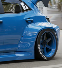Rocket Bunny x Pandem V1 Rear Fenders 2023-2025 Toyota GR Corolla (For use with V1 Widebody)