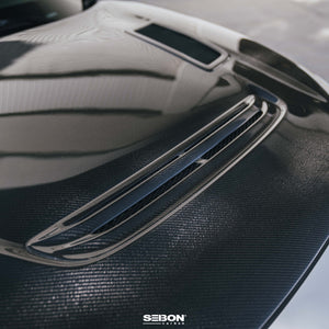 Seibon 23-24 Honda Civic Type-R GT-Style Double Sided Carbon Fiber Hood