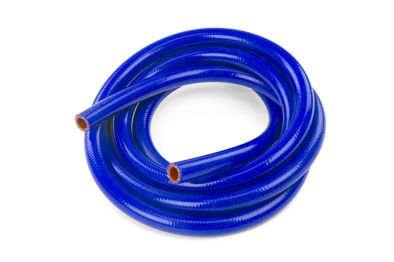 HPS 1-1/4 inch 32mm ID High Temperature Reinforced Silicone Heater Hose Tubing 10 Feet Roll Blue