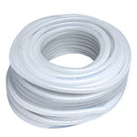 HPS 1/4 inch ID Clear high temp reinforced silicone heater hose tubing 50 feet roll Max Temperature Rating: 350F Bend Radius: 1 inch